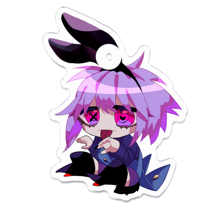 アクリルキーホルダー - 70 x 70 (mm)