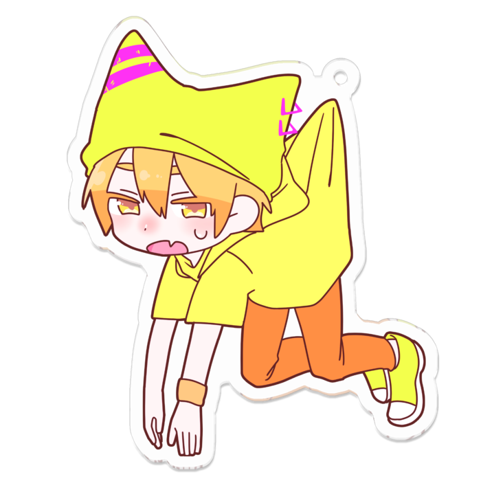 アクリルキーホルダー - 70 x 70 (mm)