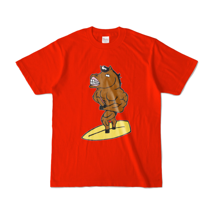 カラーTシャツ - S - レッド (濃色)