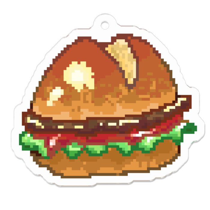 アクリルキーホルダー - 50 x 50 (mm)