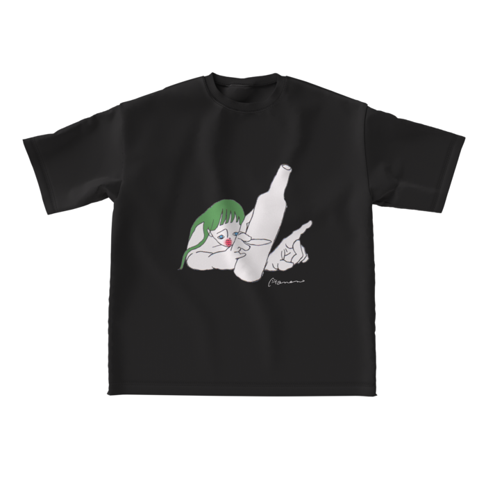 ビッグシルエットTシャツ - L - 正面