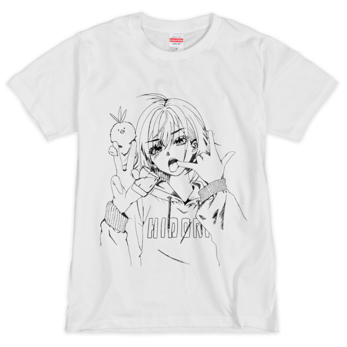 Tシャツ（シルクスクリーン印刷） - M - ホワイト