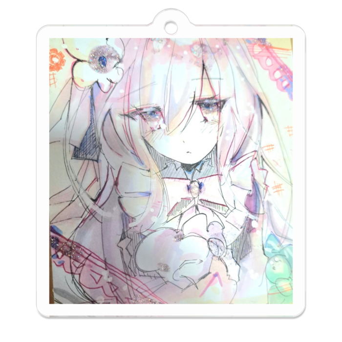 アクリルキーホルダー - 50 x 50 (mm)(7)