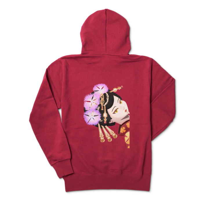 パーカー - M - バーガンディ