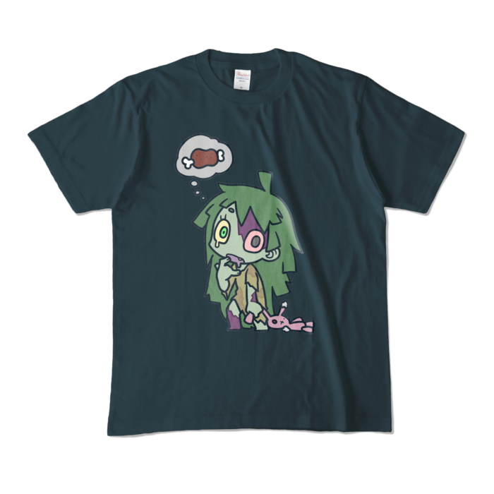 カラーTシャツ - M - デニム (濃色)