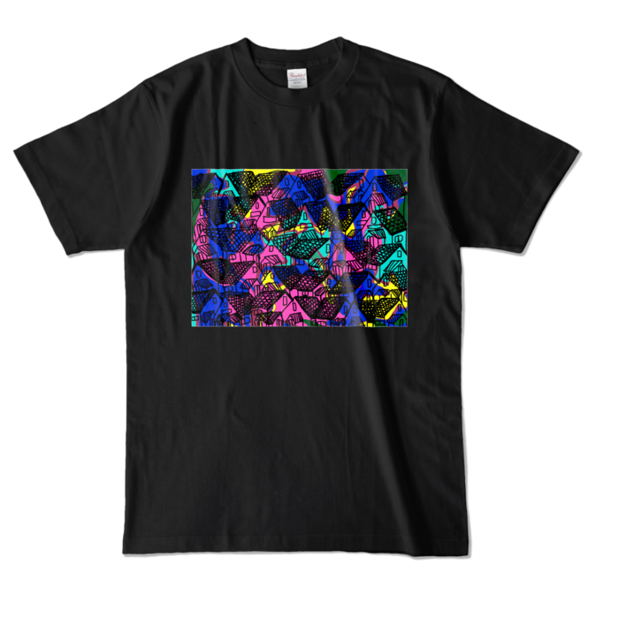 カラーTシャツ - L - ブラック (濃色)