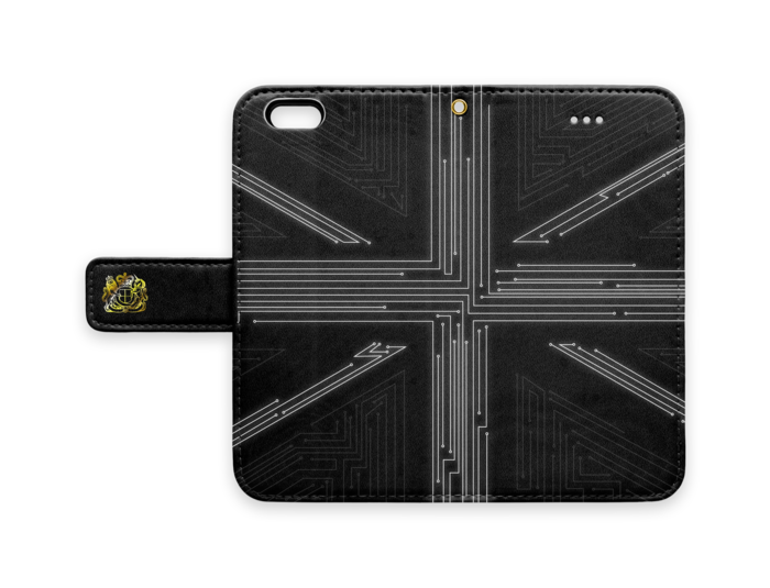 手帳型iPhoneケース - iPhone 6 / 6s - ストラップ穴 あり