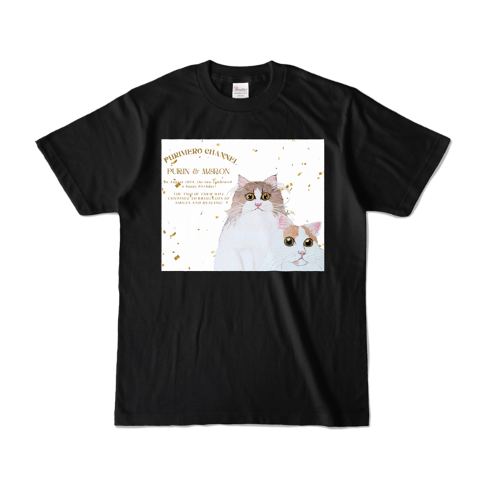 カラーTシャツ - S - ブラック (濃色)