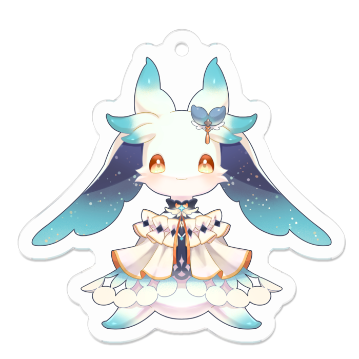 アクリルキーホルダー - 50 x 50 (mm)