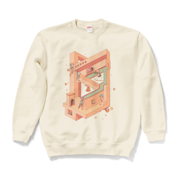 スウェット - L - ナチュラル