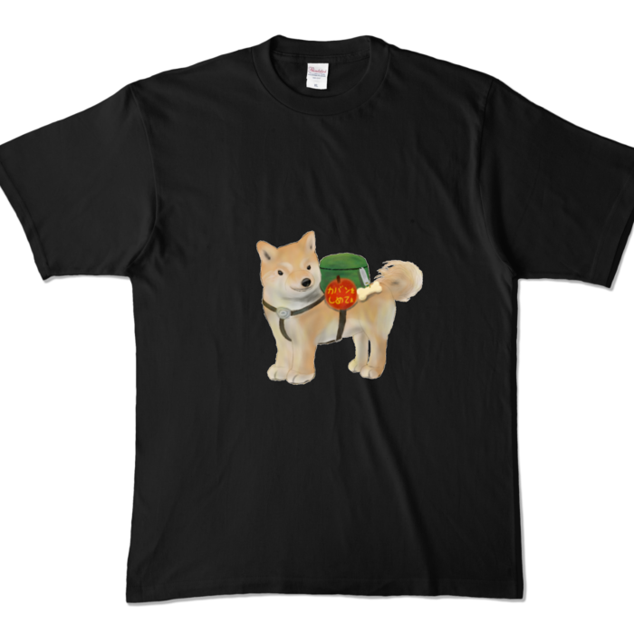 カラーTシャツ - XL - ブラック (濃色)