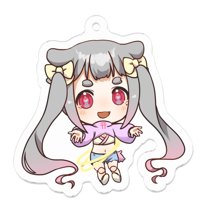 アクリルキーホルダー - 50 x 50 (mm)