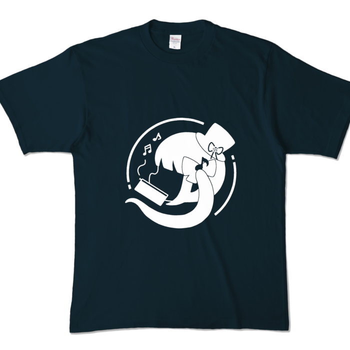 カラーTシャツ - XL - ネイビー(白ロゴ)