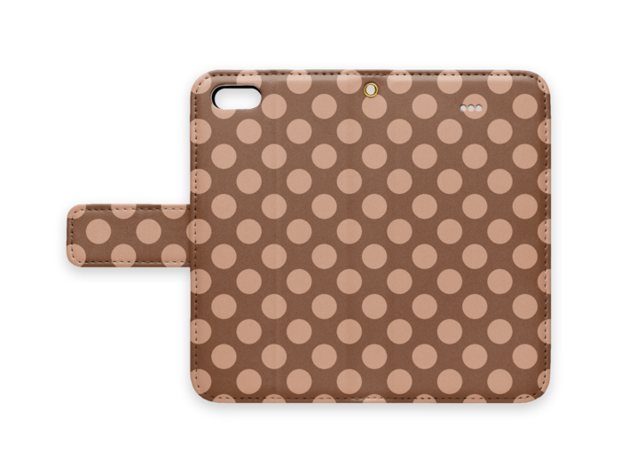 手帳型iPhoneケース - iPhone 5 / SE - ストラップ穴 あり