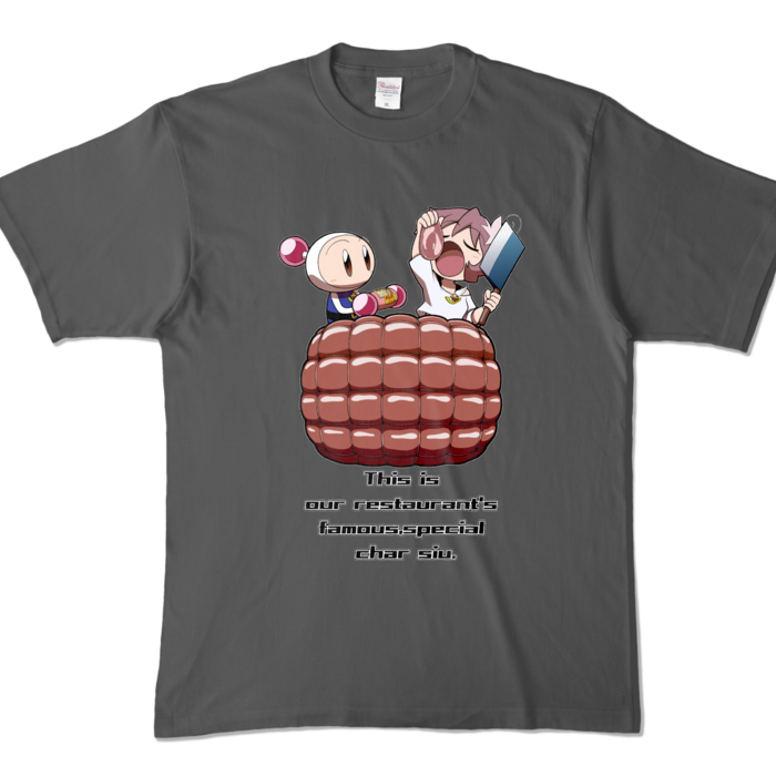 カラーTシャツ - XL - チャコール (濃色)