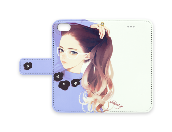 手帳型iPhoneケース - iPhone 8 / 7 - ストラップ穴 あり