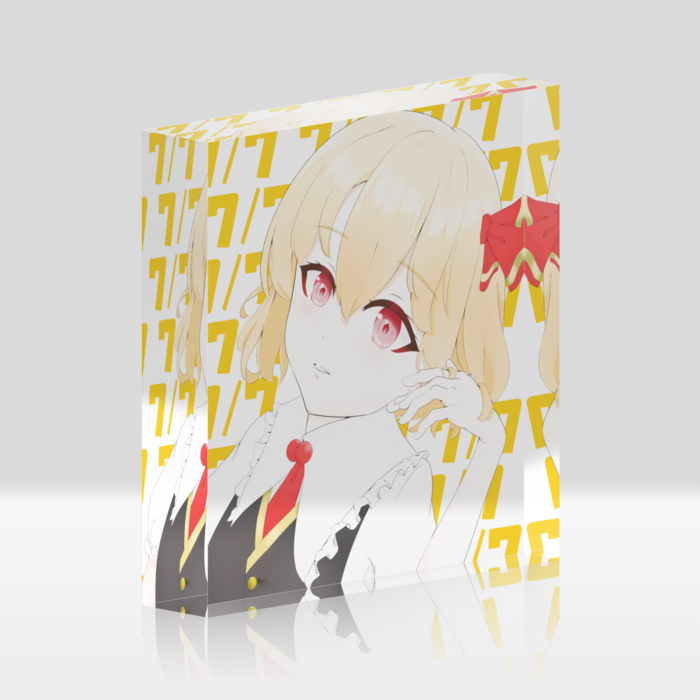 アクリルブロック - 100x100mm