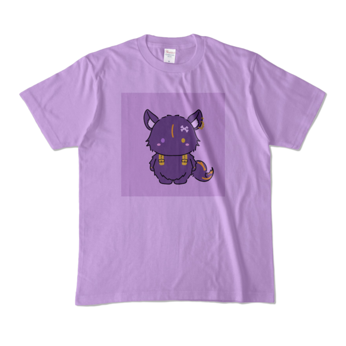 カラーTシャツ - M - ライトパープル (淡色)