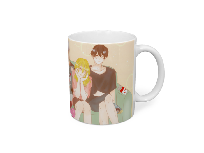 マグカップ - 直径 8 cm / 高さ 9.5 cm