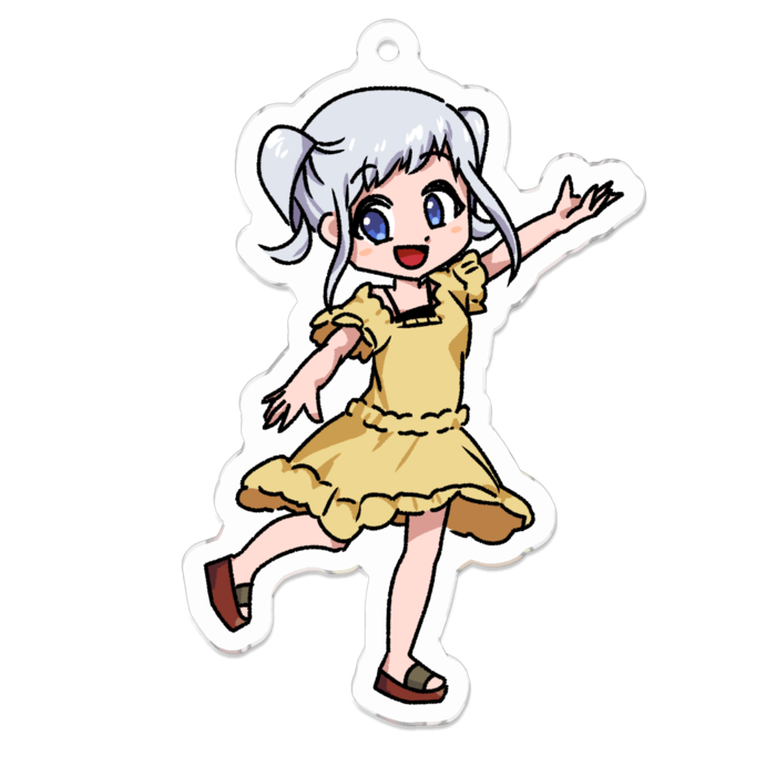 アクリルキーホルダー - 70 × 70 (mm)