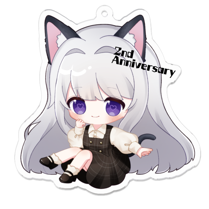 アクリルキーホルダー - 70 x 70 (mm)