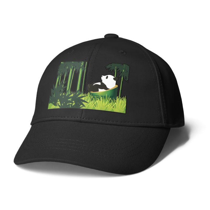 キャップ - ブラック