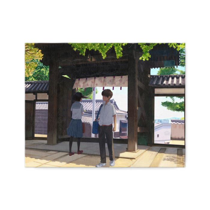 キャンバスアート 青夏 Light Box Booth