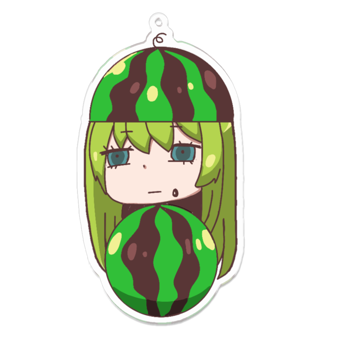 アクリルキーホルダー - 100 x 100 (mm)