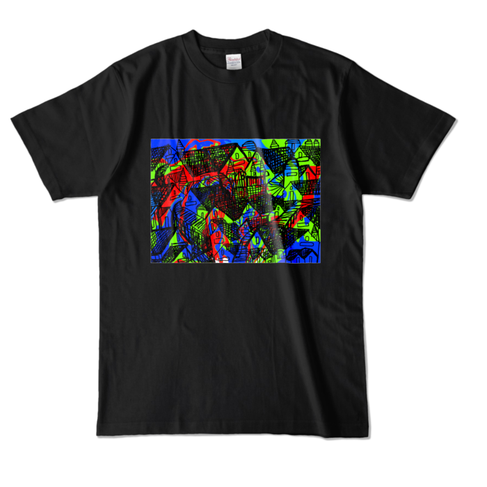 カラーTシャツ - L - ブラック (濃色)