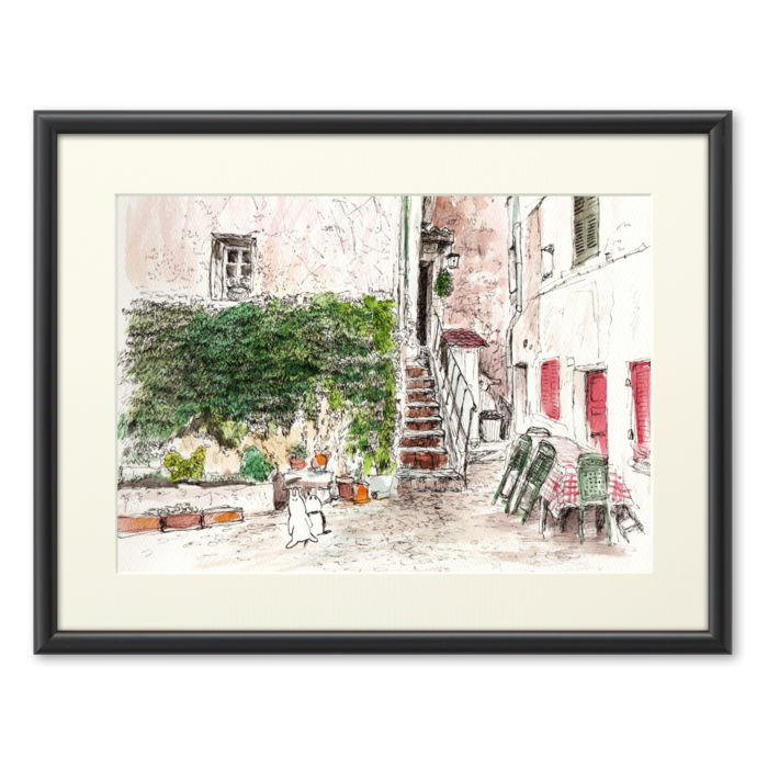 A4 - 額縁・ブラック