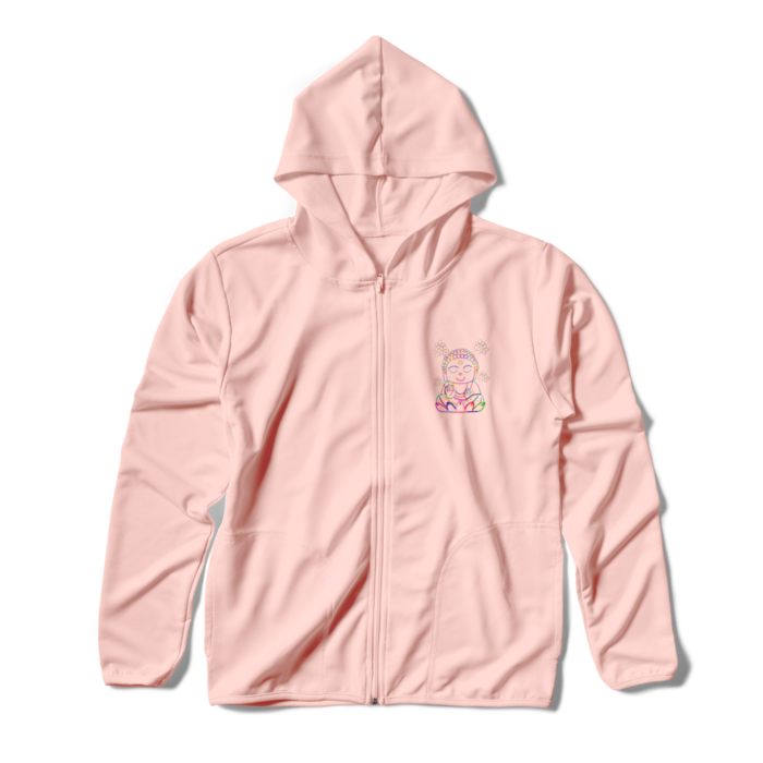 ジップパーカー - S - ライトピンク