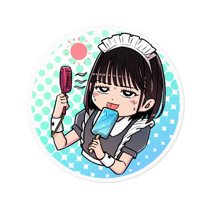 ステッカー - 100 x 100 (mm)