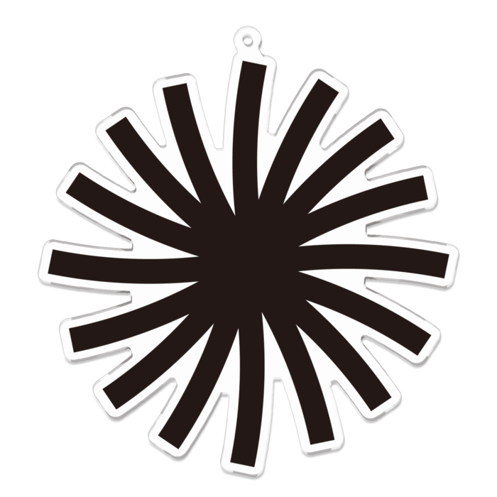 アクリルキーホルダー - W100 × 100mm 以内