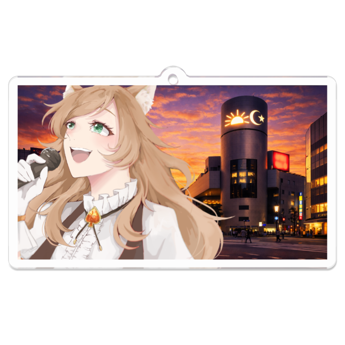 アクリルキーホルダー - 70 x 70 (mm)