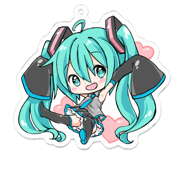 アクリルキーホルダー - 70 x 70 (mm)