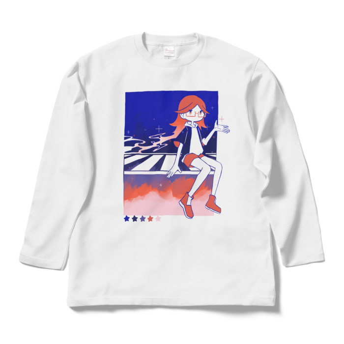 ロングスリーブTシャツ - L - ホワイト