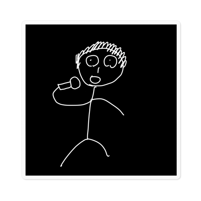 ステッカー - 100 x 100 (mm)