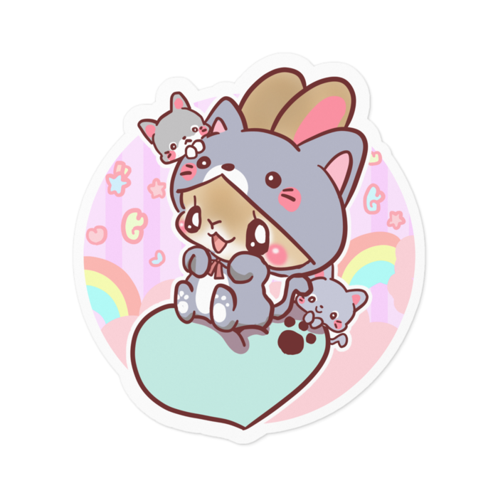 ステッカー - 100 x 100 (mm)