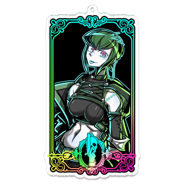 アクリルキーホルダー - 100 x 100 (mm)