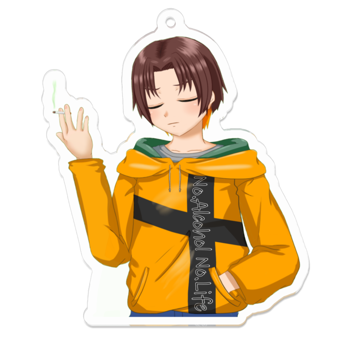 アクリルキーホルダー - 70 x 70 (mm)