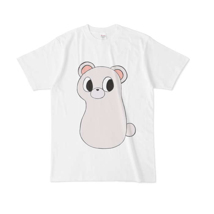 シロクッマのTシャツ - L - 白