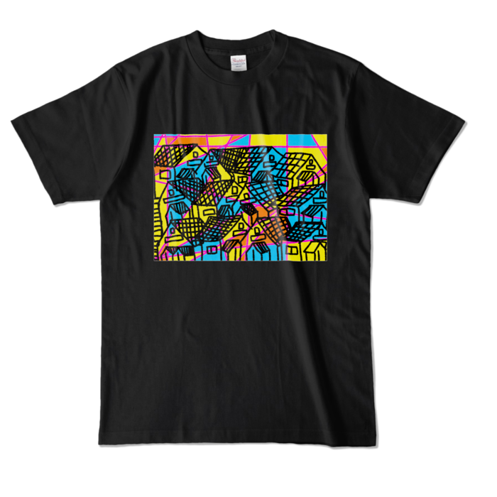 カラーTシャツ - L - ブラック (濃色)