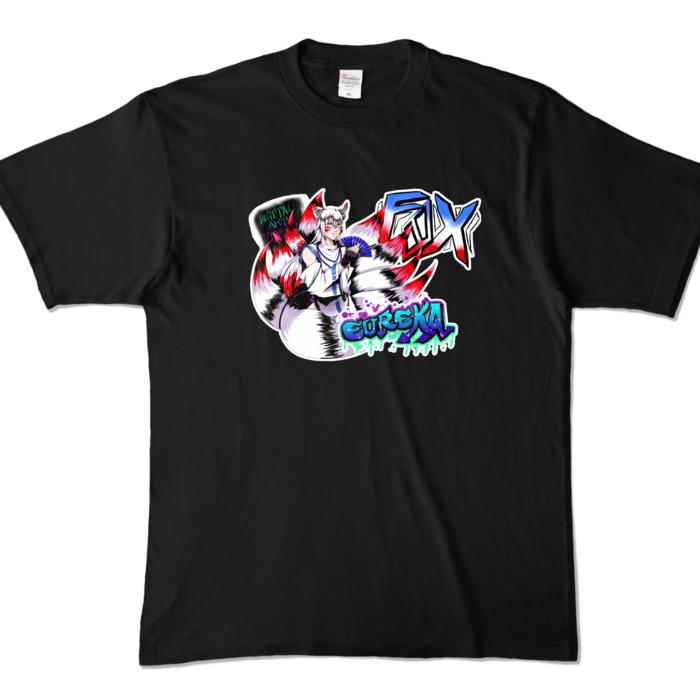カラーTシャツ - XL - ブラック (濃色)