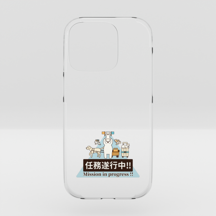 クリアiPhoneケース　iPhone 14Pro