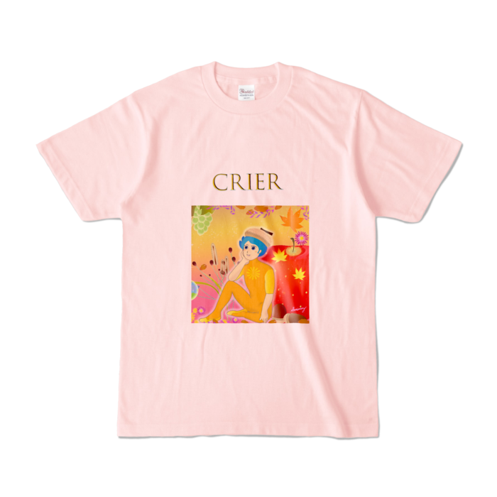 カラーTシャツ - S - ライトピンク (淡色)