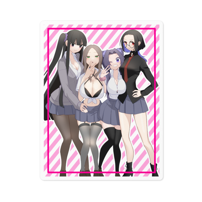 ステッカー - 100 x 100 (mm)