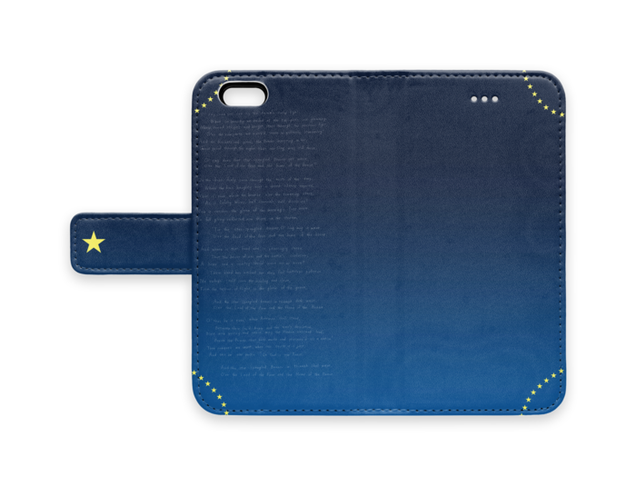 手帳型iPhoneケース - iPhone6 - ストラップ穴 なし