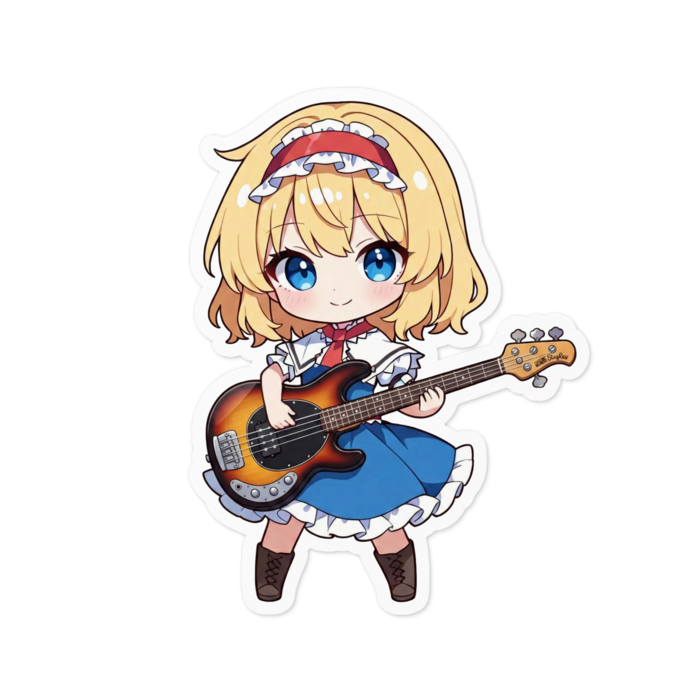 ステッカー - 100 x 100 (mm)(キャラのみ)