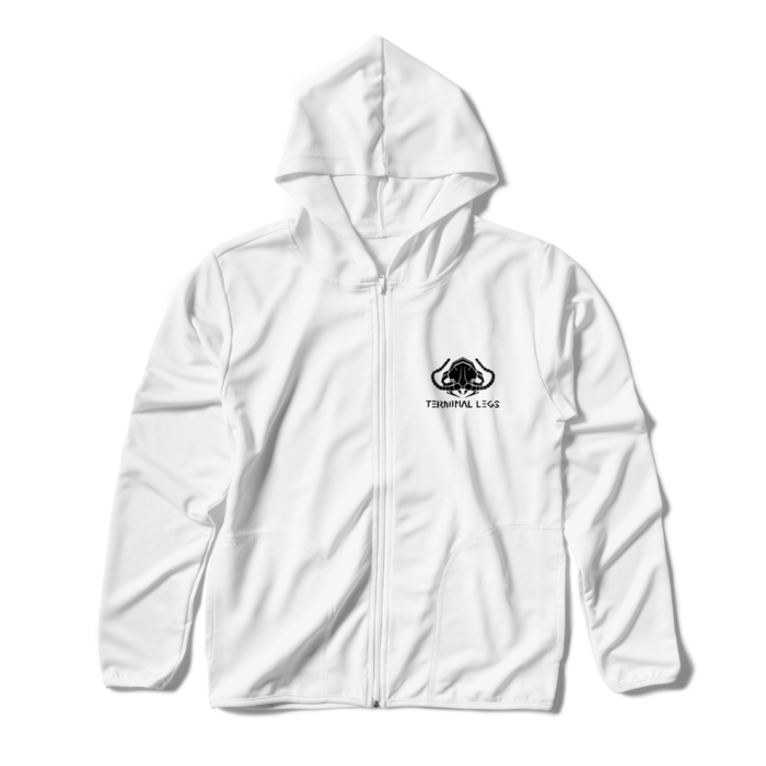 ジップパーカー - S - ホワイト