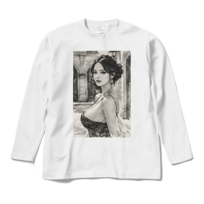 ロングスリーブTシャツ - M - ホワイト